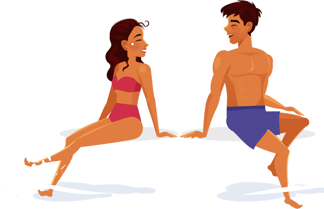 Im Erwachsenenschwimmkurs der Privatschwimmschule lernen Erwachsene Schwimmen.